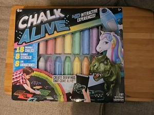 Chalk Alive Unicorn Dinosaur Kit - 4D Experience - Drawings that come Alive - Picture 1 of 15