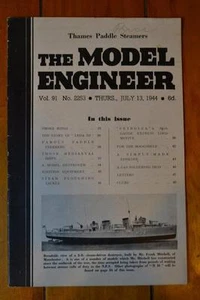 The Model Engineer Magazine Vol.91 No.2253 13 July 1944 FREEPOST IN AUSTRALIA - Bild 1 von 1