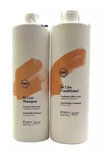 360 Be Liss Shampoo & Conditioner For Thin Unruly Hair 33.8 fl.oz Duo - Picture 1 of 1