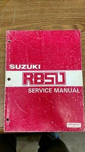SUZUKI Motorcycle RB50 Service Manual ©1987 - Bild 1 von 1