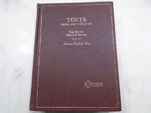 TORTS Cases and Materials by Page Keeton and Robert E. Keeton HC 1971 - Picture 1 of 4
