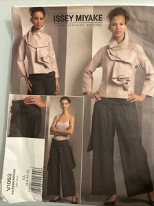 ๐Vogue 1052 Issey Miyake Designer Original Misses Jacket & Pants Sizes 6-12๐ - Picture 1 of 2