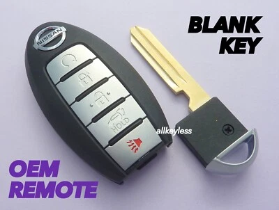 OEM 2015-2019 NISSAN PATHFINDER MURANO smart keyless remote key fob S180144308 - Image 1 of 4