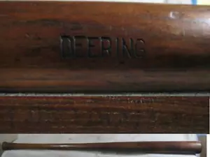 Hillerich & Bradsby Vintage Game Used Bat gestempelt (tom) Deering - Bild 1 von 1