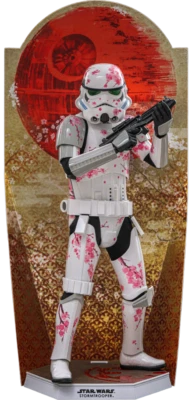 Star Wars Stormtrooper Cherry Blossom Version 1/6 Hot Toys Exclusive MMS776 RARE - Immagine 1 di 4