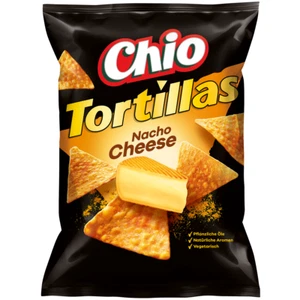 Chio Tortillas Chips Nacho Cheese vegetarisch Chipstüte 110g - Bild 1 von 1