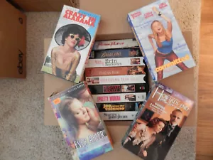 VHS 13 Movie Lot Erin Brockovich Pretty Woman Julia Roberts Ever After Dead Poet - Picture 1 of 1