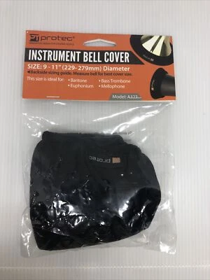 Cubierta de campana de instrumento Protec, 9-11”, ideal para trombón bajo barítono A323 Foto 1 de 2
