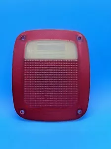 JEEP CJ 1976-86 Factory Grote Tail Rear Brake Light Lens Cover CJ5 CJ7 CJ8 - Picture 1 of 8