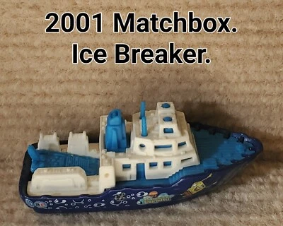 2001 MATCHBOX. Ice Breaker. SpongeBob SquarePants. Loose. - Image 1 of 4