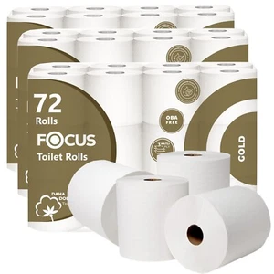 WC-Rollen gesteppt 2/3-lagig Luxus weiches WC-Stoff 72 WC-Papier Premium - Bild 1 von 10