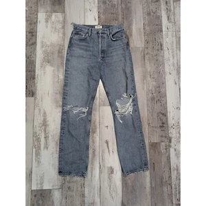 Agolde Schmetterling Knopf A154c-120690s Pinch Waist im Hintergrund Gr. 27 - Bild 1 von 8