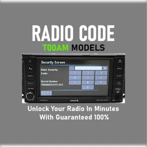 CHRYSLER ✅ JEEP✅ RAM✅ DODGE✅ UNLOCK RADIO CODES ✅ T00AM MODELS A10 ✅ PIN SERVICE - Bild 1 von 7
