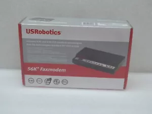 Sealed USRobotic 5686G V.92 & V.90 ITU 56K Faxmodem - Picture 1 of 3