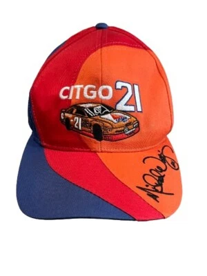 Sombrero ajustable vintage The Sportsmon CITGO 21 Michael Waltrip con monograma Foto 1 de 4