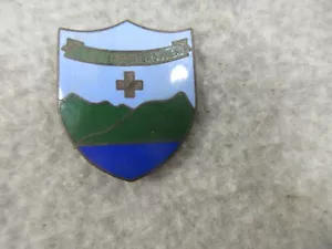 WWII 172nd Armor Battalion Put The Vermonters Ahead DI Unit Crest Pin - Picture 1 of 2