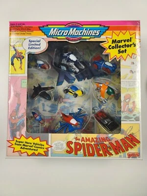 Micro Machines  MARVEL COLLECTOR'S BOX SET Amazing Spider-Man LE Galoob New - Image 1 of 4