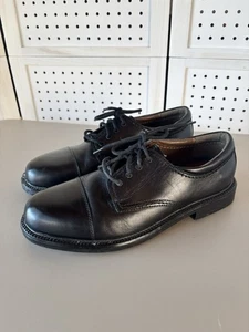 Dockers Genuine Leather / Man Made Dress Shoes Black Lace Up Oxford 10.5M - Picture 1 of 7