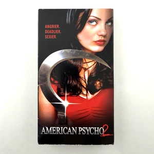 AMERICAN PSYCHO 2 VHS Horror Slasher Mila Kunis Lions Gate 2002 NON-RENTAL - Bild 1 von 7