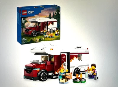¡NUEVO! LEGO City 60454 Holiday Adventure Camper Van Set - 6+ Juguete de Camping Foto 1 de 4