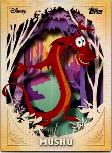 2025 Topps Disney Wonder Mushu #FF-16 Gold Foil Mulan - Bild 1 von 2