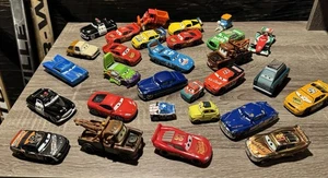 Lot Of (30) Disney Pixar Cars Loose Die Cast And Plastic Vehicles Towmater ++ - Picture 1 of 11
