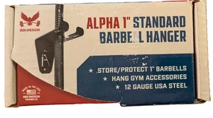 Iron American Alpha 1" Standard Langhantel Aufhänger - Bild 1 von 5