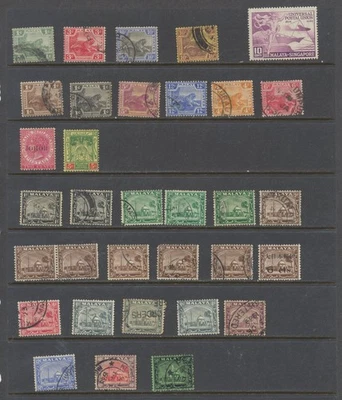 Malaysia Stamps 1884-1949 Johore; Kelantan; Selangor; Jap Occ.; Fed Malay States — 第 1/4 张图片