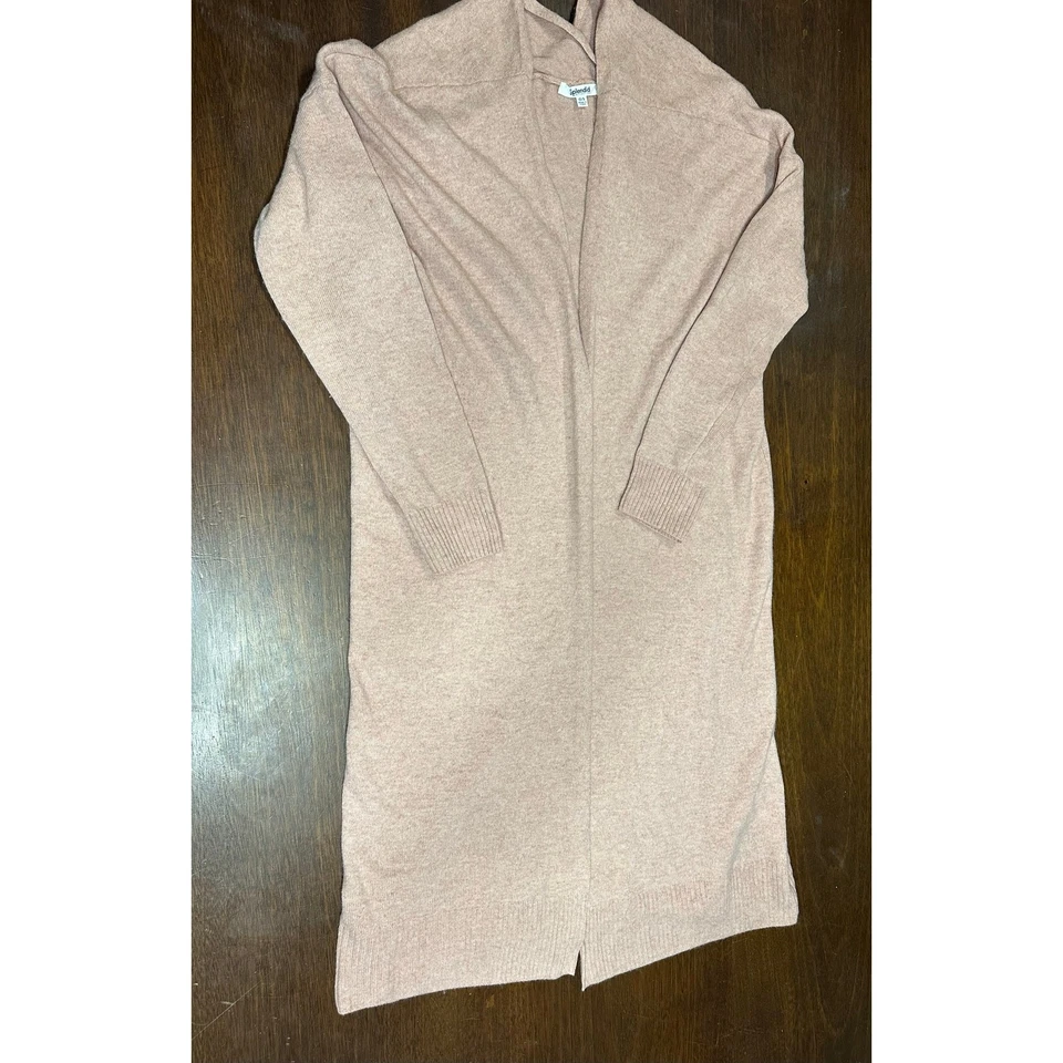 Cárdigan Plumero Suéter Algodón Lana Mezcla Cachemira Preppy Neutro Cómodo Twee   Foto 1 de 4