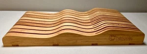 Hessler Worldwide Wooden Bread Slicing Guide Cutting Board Kitchen Tool 16x9 - Picture 1 of 9