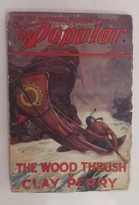 POPULAR MAGAZINE PULP AUG 7 1927 JEROME ROZEN COVER FRED MACISAAC DANE COOLIDGE - Picture 1 of 6