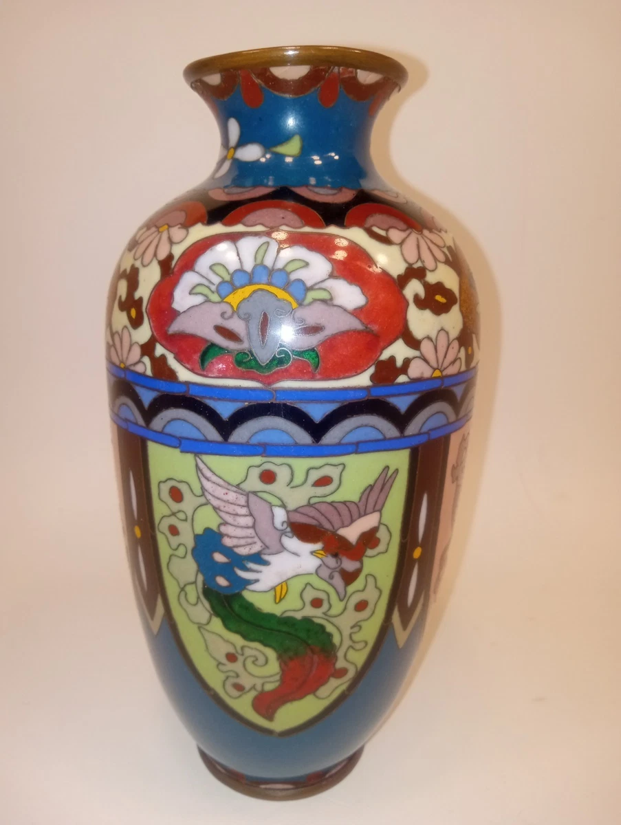 花瓶 骨董品 景泰蓝日本花瓶1850-1899 | eBay