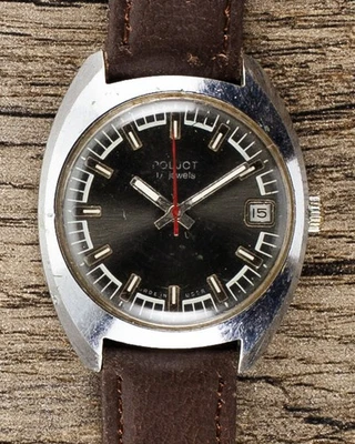 Reloj Soviético Poljot 2614.2H 17 Joyas Hecho en URSS Años 70 Foto 1 de 4