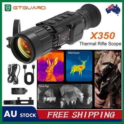 GTGUARD ClearView X350 Thermal Rifle Scope 384*288 Thermal Monocular for Hunting - Image 1 of 4