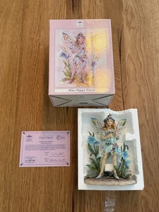Blue Poppy Faerie Leonardo Collection Faerie Poppets Christine Haworth mit Zertifikat - Bild 1 von 11