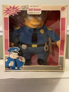 Official 2003 CHIEF WIGGUM Applause Plush Episode Collectable • The Simpsons - Picture 1 of 6