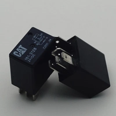 CAT 161-3128 24VDC Automotive Relay 5 Pins  For CAT330D 336D 320D 324 329 x 5PCS - Image 1 of 4