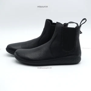 Größe 6 / 37 EUR Damen VivoBarefoot Geo Chelsea Barfuß Leder Stiefel Schwarz - Bild 1 von 12