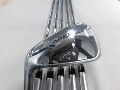 ◼️6pcs◼️ NEW Lefty Callaway APEX 2021 Iron Set 6clubs 5-9,Pw NS Pro 950GH neo S - Image 1 of 4