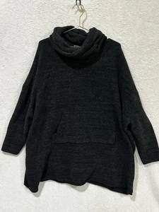 Barefoot Dreams CozyChic Knit Funnel Neck Pullover Pocket Sweater 800 One Size - Picture 1 of 8