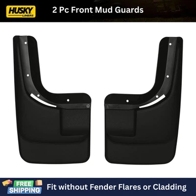 Husky Front Mud Flaps Splash Guards for 2004-2012 Chevy Colorado/GMC Canyon Foto 1 de 4