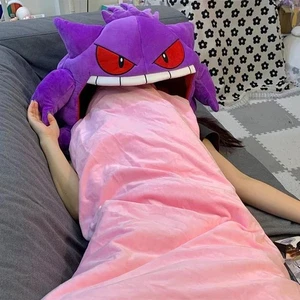 Pokemon Siesta Gengar Kopfbedeckung Plüschkissen Kissen Schlafdecke Deko Geschenk - Bild 1 von 7