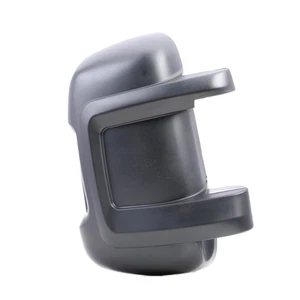 For Peugeot Boxer 2006-2020 Short Arm Wing Mirror Cover Black Right Side - Picture 1 of 3