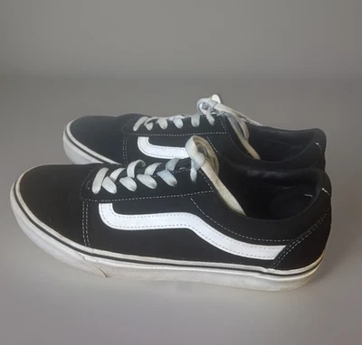 Vans Old Skool ‘Off The Wall’ Black White Low Top Women Size 9.  (507452) - Image 1 of 4