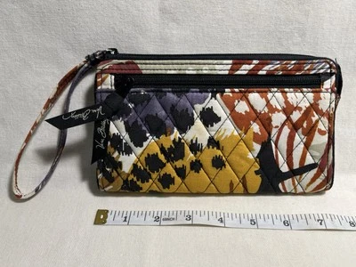 Cartera Muñequera Pluma Vera Bradley Multicolor Cremallera Frontal Foto 1 de 4