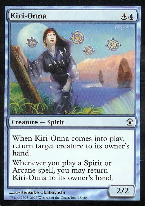 Kiri-Onna - Light Play MTG Saviors of Kamigawa - Image 1 of 1