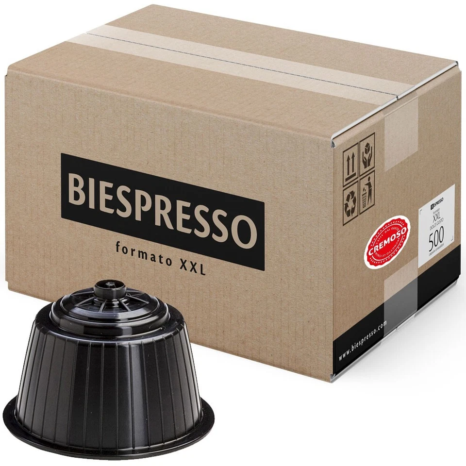 BIESPRESSO 500 Capsule compatibili DOLCE GUSTO Caffè INTENSO FORMATO CONVENIENZA XXL