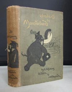 Cuming, Wunder im Monsterland, 1901, 1. Aufl. J.A. Schäfer Illustrationen, selten - Bild 1 von 12