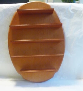 WOODEN THIMBLE DISPLAY CASE FOR PRINCETON GALLERY '92 ENGLISH COUNTRY COTTAGES - Picture 1 of 8