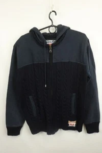Dolce & Gabbana Blue Knitted Cotton Long Sleeve Full Zipper Hoodie XL - Picture 1 of 20